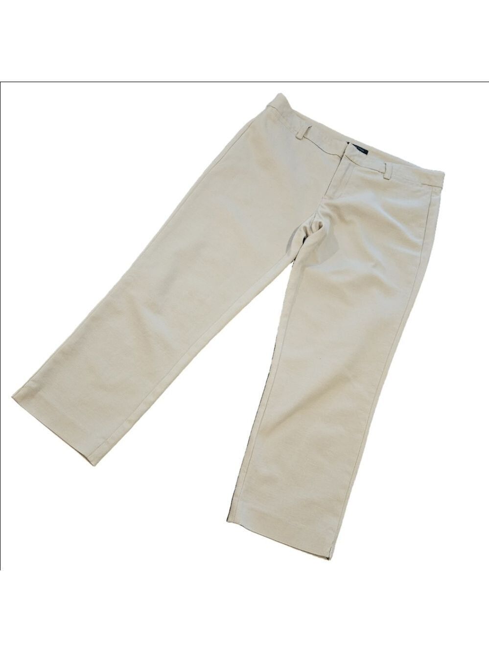 Tommy Hilfiger Women's Waverly Slim Stretch Capri, Beige, Size 6